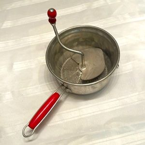 Vintage Foley Food Mill, aluminum kitchen tool